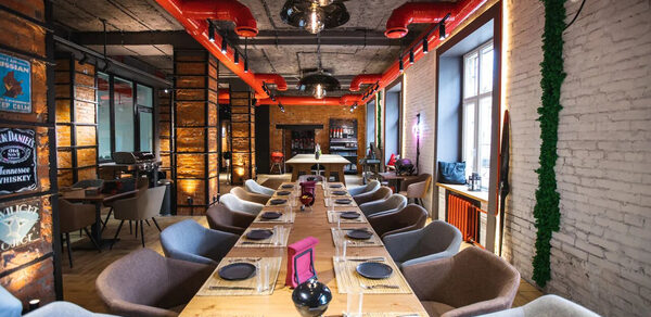 Брутальный кулинарный лофт