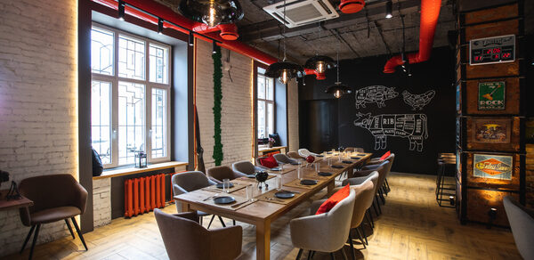 Брутальный кулинарный лофт