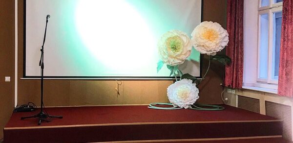 Лофт с арочными окнами