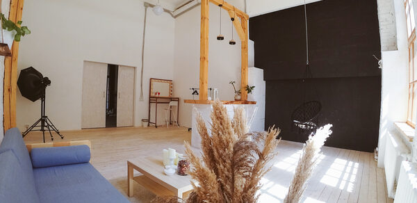 Come In Loft. Белый лофт в скандинавском стиле