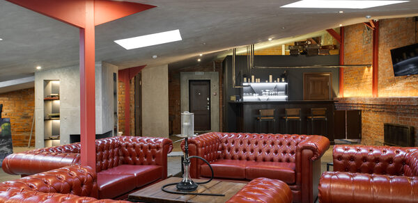 Ретро-лофт в деловом стиле на чердаке Красного Октября