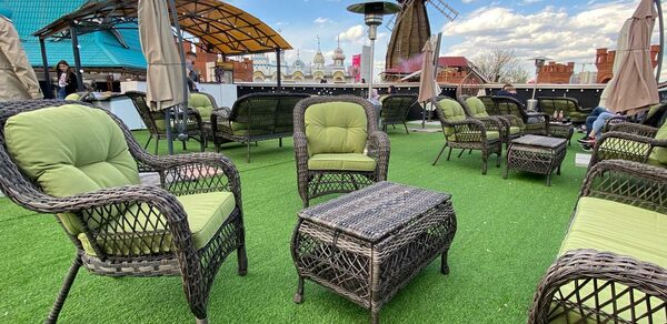 Travel Loft (Трэвел лофт). Веранда на крыше