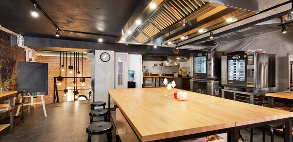 Замес Лофт-кухня с оборудованием на Пролетарской