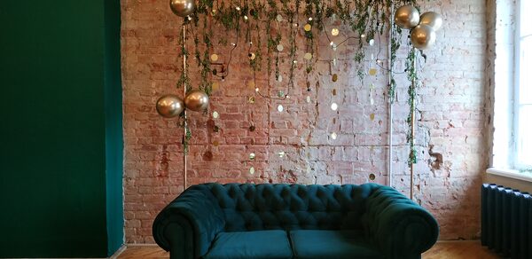 Event Space Лофт-пространство с кирпичными стенами