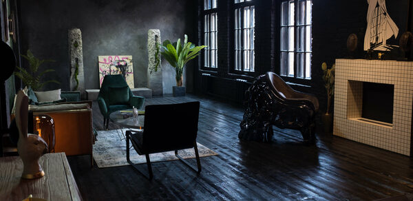 Vanguard Дизайнерский лофт с декорациями