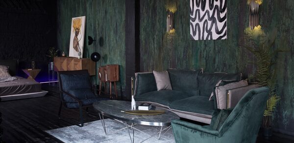 Vanguard Дизайнерский лофт с декорациями