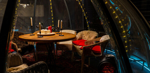 Igloobar Шатер на крыше