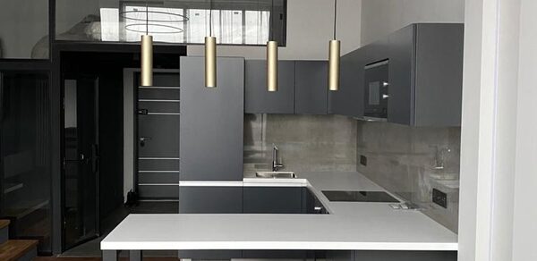 IQ апартаменты Двухуровневый лофт с панорамными окнами