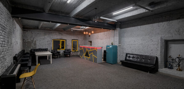 Loft Detroit Лофт на первом этаже старинной фабрики