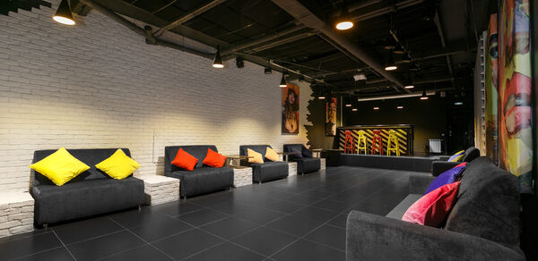 Loft in Novosibirsk with the full effect of a nightclub