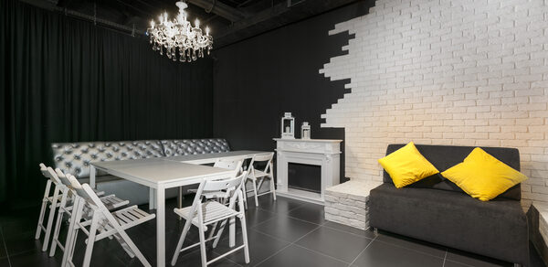 Loft in Novosibirsk with the full effect of a nightclub