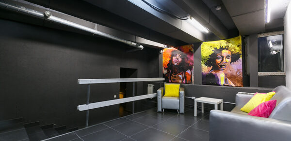 Loft in Novosibirsk with the full effect of a nightclub