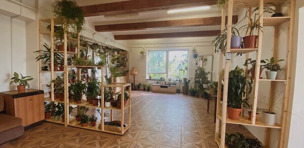 Светлый лофт в кантри стиле