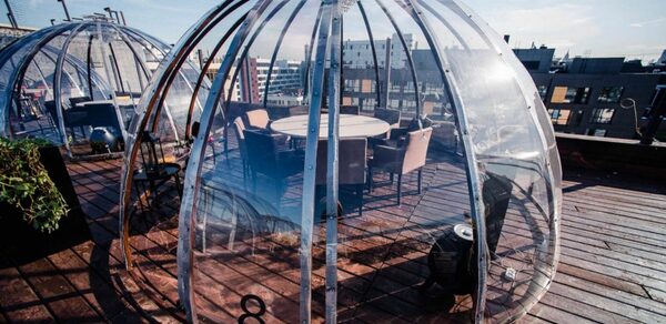 IglooBar. Маленький шатер на крыше в центре Москвы №8