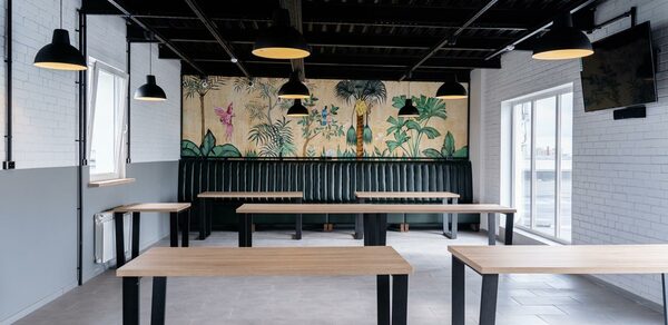 Лофт в эко стиле с выходом на крышу