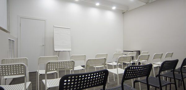 Bright room for master classes and lectures