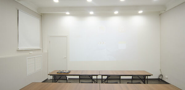 Bright room for master classes and lectures