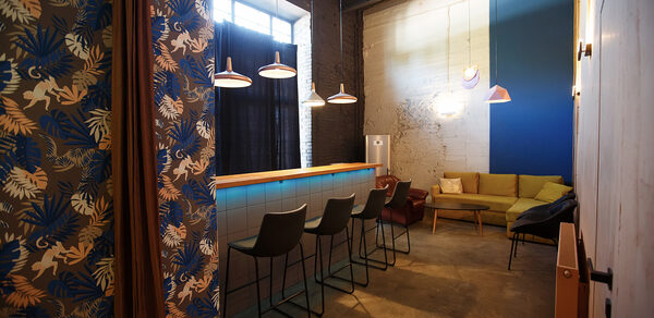 Дизайнерский лофт с высокими потолками