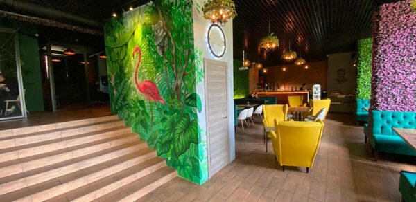 Яркий лофт с игровой зоной