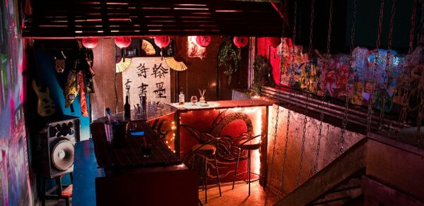 Лофт с атмосферой андеграунда