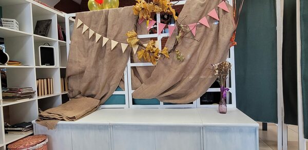 Лаундж-пространство с кафе для детских мероприятий