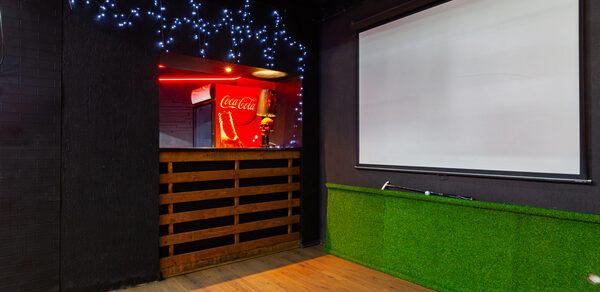 Лофт со светомузыкой и настольным теннисом