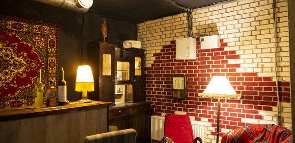 Уютный лофт для кинопоказов