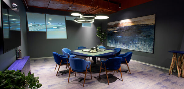 Дом Атлантов. Зал с круглым столом