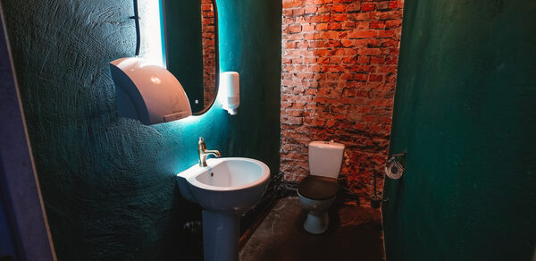 Дизайнерский лофт с выходом во внутренний дворик