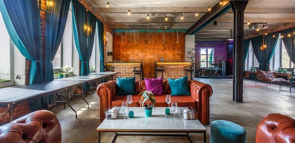 Медный премиальный лофт с летней верандой