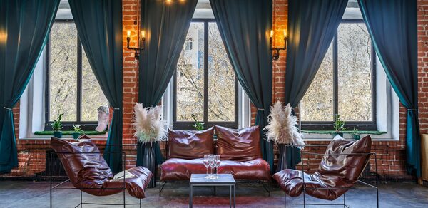 Медный премиальный лофт с летней верандой