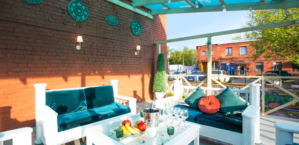 Медный премиальный лофт с летней верандой