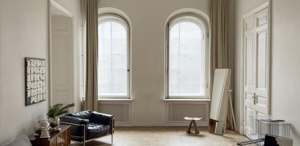 Лофт в бежевых тонах 