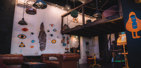 Ruin House Loft (Руин Хаус Лофт). Лофт в стиле арт-паба 