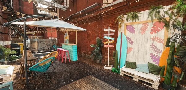 Двухуровневый лофт в гавайском стиле с верандой