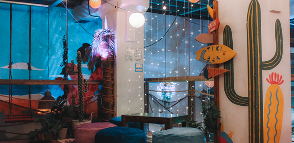 Двухуровневый лофт в гавайском стиле с верандой