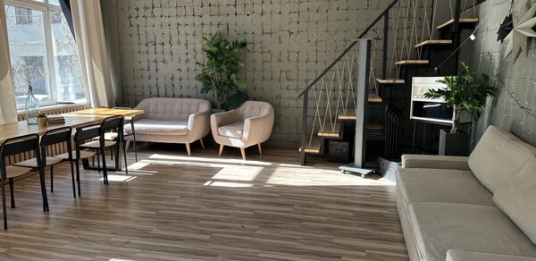 Loft Leningrad (Лофт Ленинград). Элегантный лофт в минималистичном стиле