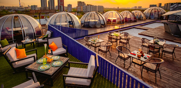 Iglooloft. Прозрачный купол