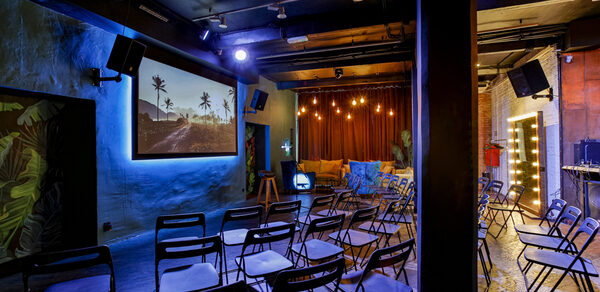 Тропический лофт с играми