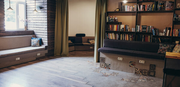 Лофт с возможностью зонирования