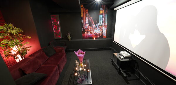 Зал в токийском стиле 