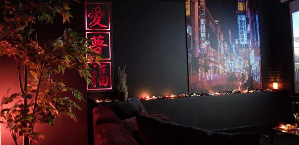 Зал в токийском стиле 