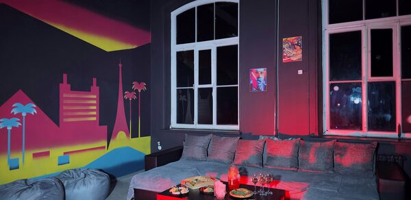 Зал Лас-вегас. Лофт-зал в американском стиле 