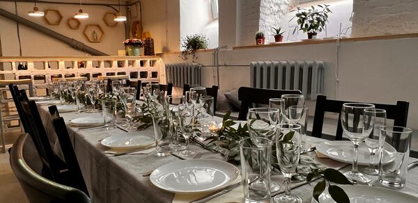 Светлый лофт с авторским дизайном