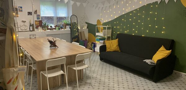 Уютная студия для творческих встреч 