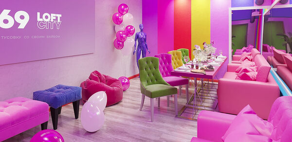 Лофт-центр Б69. Зал Гримерка с верандой на крыше