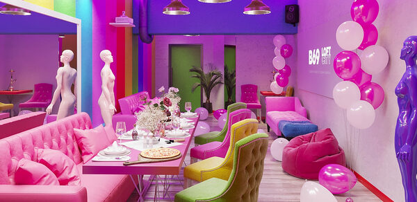 Лофт-центр Б69. Зал Гримерка с верандой на крыше