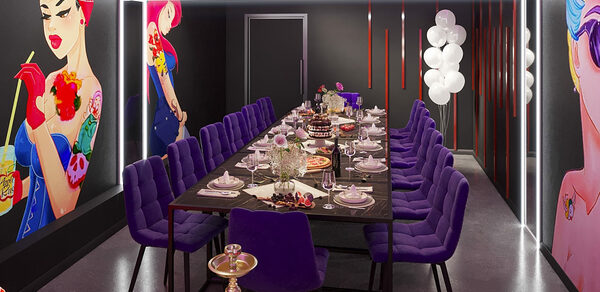 Лофт-центр Б69. Зал Дисней 16+ с верандой на крыше