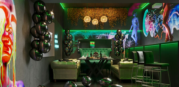 Лофт-центр Б69. Зал Disco Spa с верандой на крыше