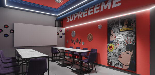 Лофт-центр Б69. Зал Pop Art с верандой на крыше